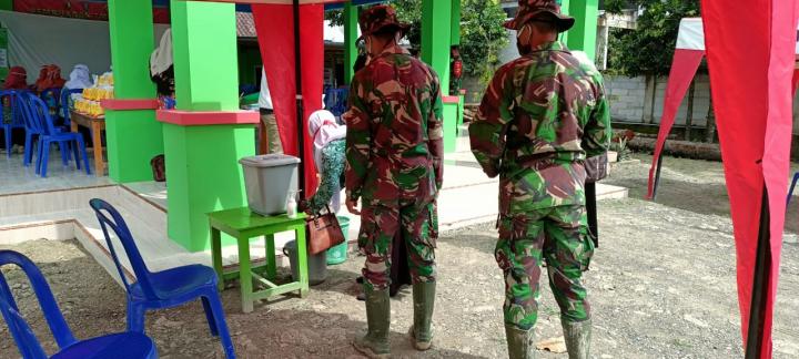 Satgas TMMD Bojonegoro Melaksanakan Pendampingan Sosialisasi KB Kesehatan